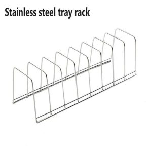 Stainless Steel Desktop Dish Drying and Storage Rack