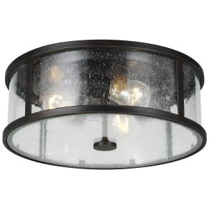 Three Light Flush Mount