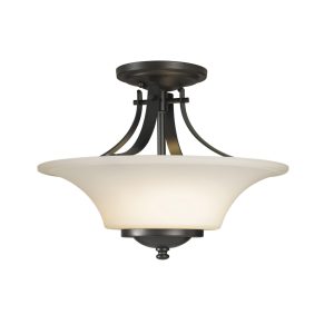 Two Light Semi-Flush Mount