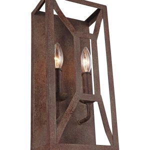 Two Light Wall Sconce