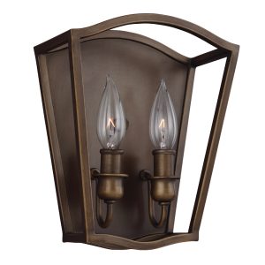 Two Light Wall Sconce