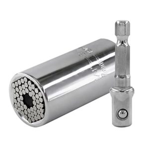 Universal Magic Socket Wrench Set Adjustable Multi Size Drill Adapter Tool