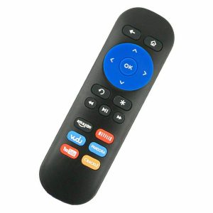 Universal Roku Replacement Remote with 4 Shortcut Keys Fits Roku LT, HD, XD, XS, Express