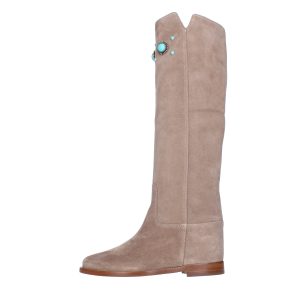Via Roma 15 Boots Beige