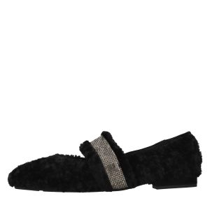 WALTER VIOLET Flat shoes Black