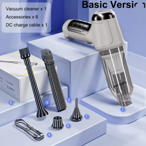 Wireless Car Vacuum Cleaner Portable High Power Handheld