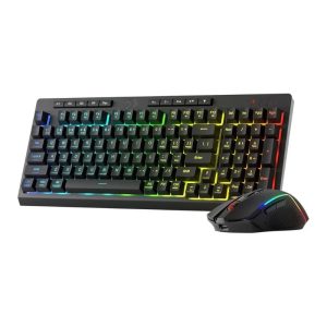 Wireless Gaming Essentials - 98-Key RGB Keyboard & Mouse Combo