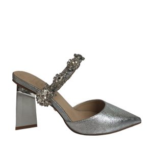 Woman Twentyfourhaitch SH80ARG Slingback Silver
