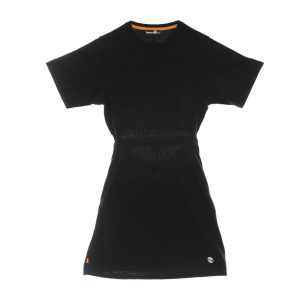 Women's Drawstring Dress Black