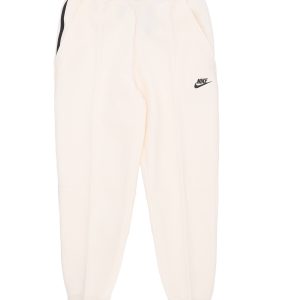 Women's Lightweight Tracksuit Pant W Sportswear Tech Fleece Mid-rise Jogger Pale Ivory/black