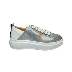 Women's Shoes Alexander Smith Wembley Woman Iride Azure White