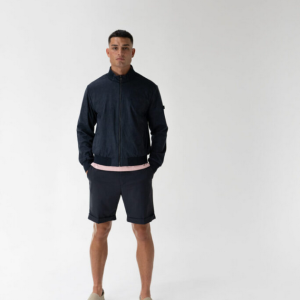 jacket man deep blue