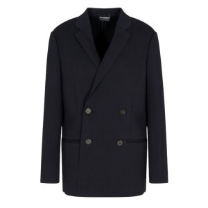 jackets man Emporio Armani - blazer - blue