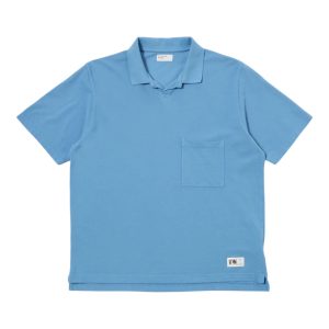 polo Universal Works vacation polo - summer blue