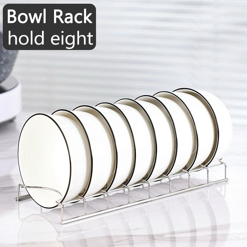 1-Tier Compact Kitchen Dish Drying Rack and Drainboard Set