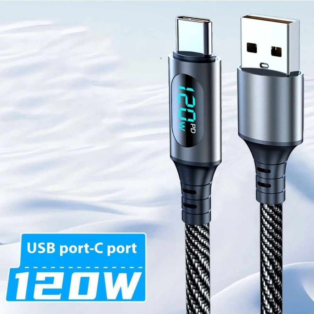120W High Speed Professional Data and Charging Cable
