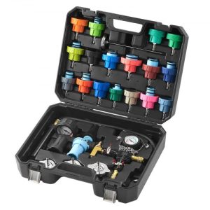 28pc Radiator Pressure Tester Kit with Coolant Vacuum Refill Tool