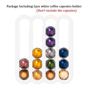 Acrylic Coffee Capsule Holder for Vertuoline Pods Kitchen Counter Storage Rack