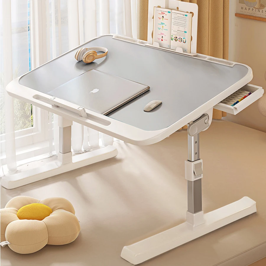 Adjustable Computer Desk, Foldable Bed Desk for Children's Study, Office Desk
