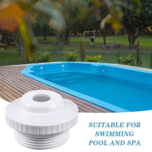 Adjustable Pool Return Jet Nozzle Swimming Pool Inlet Fitting ABS Water Flow Direction