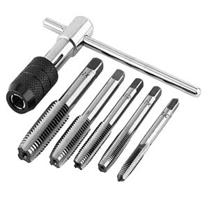 Adjustable T Handle Tap Wrench Set Thread Taps for Precision Threading
