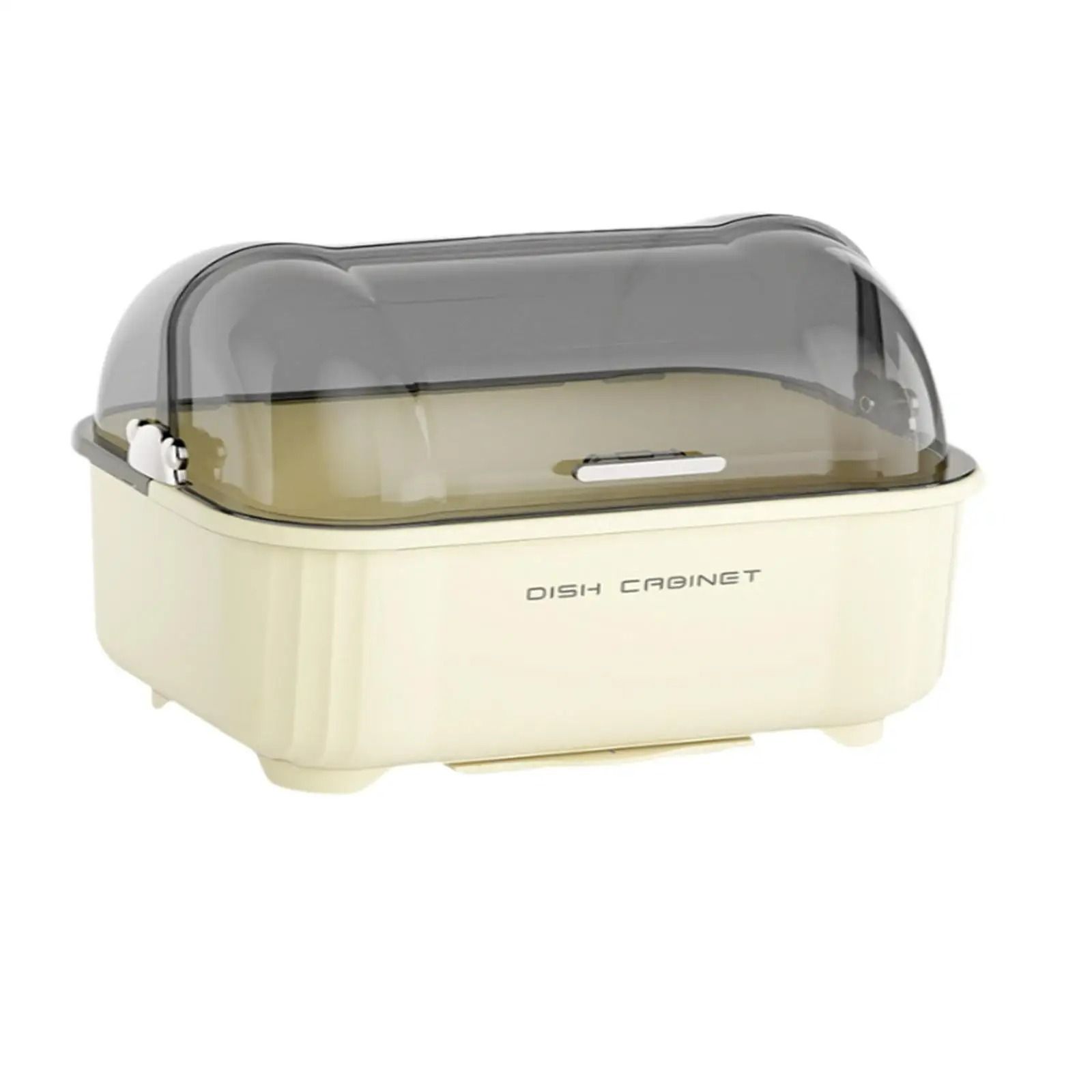 Airtight Countertop Dish Drying Rack and Dustproof Tableware Storage Vault