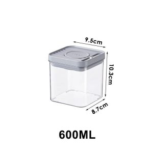 Airtight Pop Food Containers BPA-Free Stackable Pantry Storage Containers