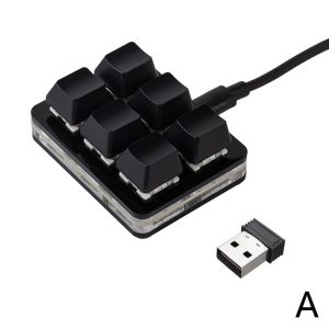 Bluetooth Programmable Macro Keypad Key Wireless Shortcut Keyboard for Creators & Professionals
