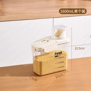 ClearView Airtight Grain & Food Storage Container