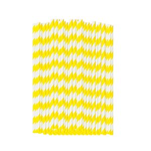 Colorful Biodegradable Paper Drinking Straws for Parties