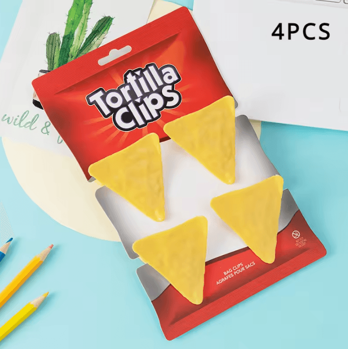 CrunchClip Chip Bag Sealing Clips Set