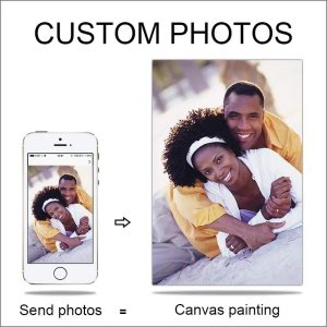 Custom Photo Canvas Print with Frame