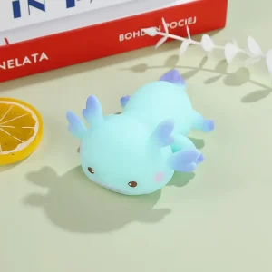 Cute Axolotl Squishy Stress Relief Toy Slow Rising Fidget Squeeze Ball