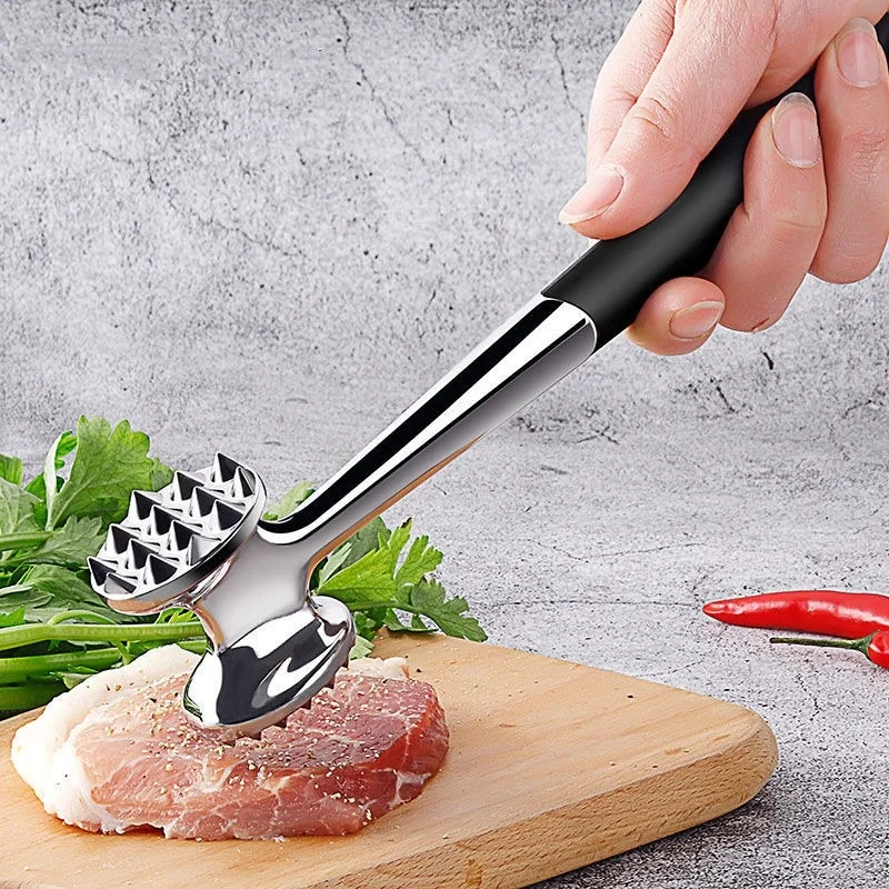 Double-Sided Meat Hammer for Steak & Tenderizing Pork Chops