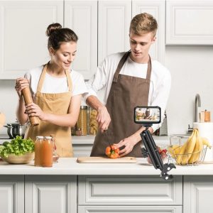 Double Socket Extension Arm, Ball for RAM Mounts, Rotatable, Durable Adjustable Mount for Phones