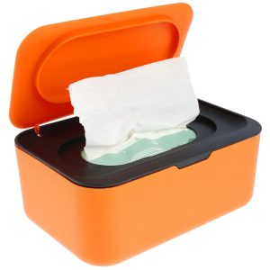 Dustproof Large Capacity Wet Wipes & Facial Tissue Sealing Container Box