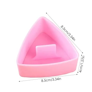 Easy Press Triangular Sushi Mold Kit for Perfect Onigiri Rice Ball Maker