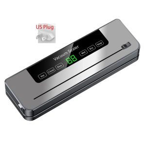 Electric Vacuum Sealer With Built In Cutter And Touch Controls