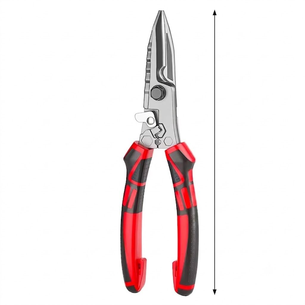 Electrician Scissors Wire Cutter & Crimping Tool