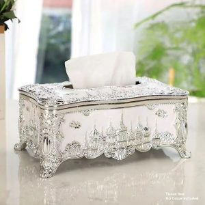 European Style Castle Decorative Tissue Box