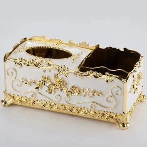 European Style Desktop Tissue & Remote Control Organizer