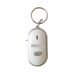 FindEase Smart Key Finder Alarm Keychain with LED Locator