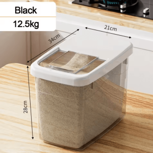FreshGuard Rice Storage Container & Airtight Grain Dispenser