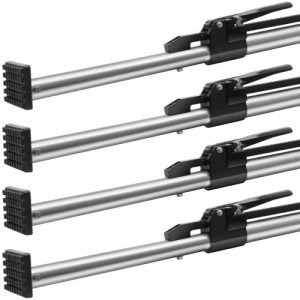 Heavy Duty Adjustable Cargo Bars Ratcheting Load Bar 4 Pack