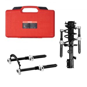 Heavy Duty Coil Spring Compressor Tool Set 2646 lbs MacPherson Strut Spring Compressor with Safety Case
