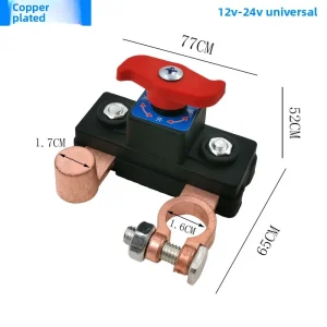 High-Performance Car Battery Cut Off Switch - Reliable Isolator Cut-off for Power Terminal Safety