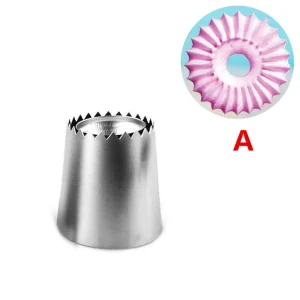 Icing Piping Nozzles, Cake Decorating Tools, Stainless Steel Tips