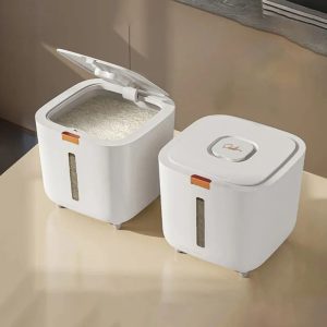 Insect-Proof & Moisture-Proof Rice Box - Sealed Grain Storage Container