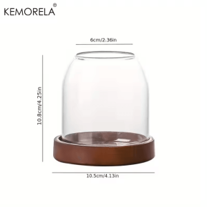 KEMORELA Tableware Storage Jar with Tray