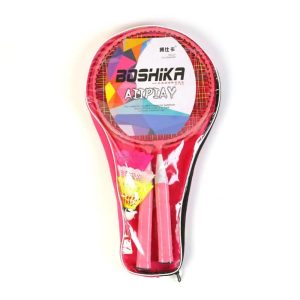 Kids Lightweight Badminton Racket Set with Carrying Bag